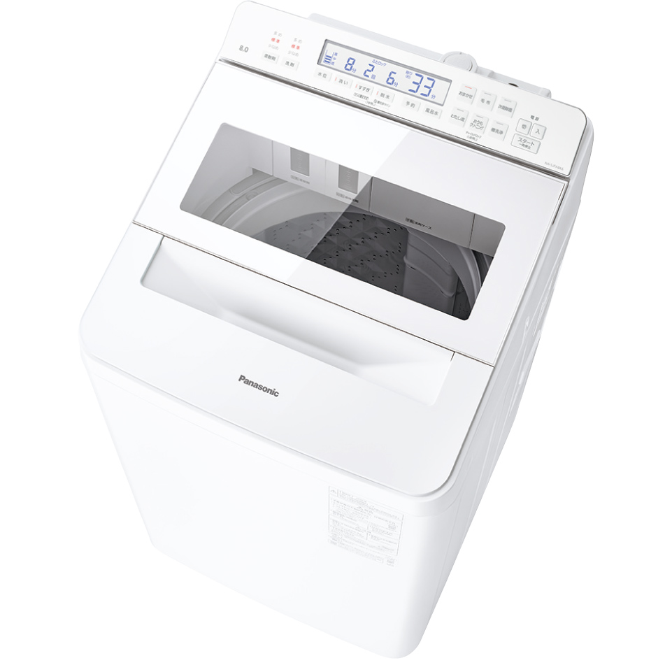 パナソニックの店 取り扱いモデル縦型洗濯機 (NA-SJFA8K6)